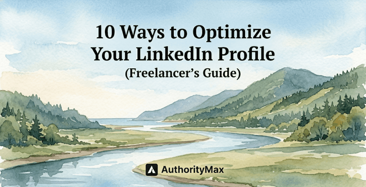 10 Ways to Optimize Your LinkedIn Profile to Get Discovered (Freelancer's Guide)