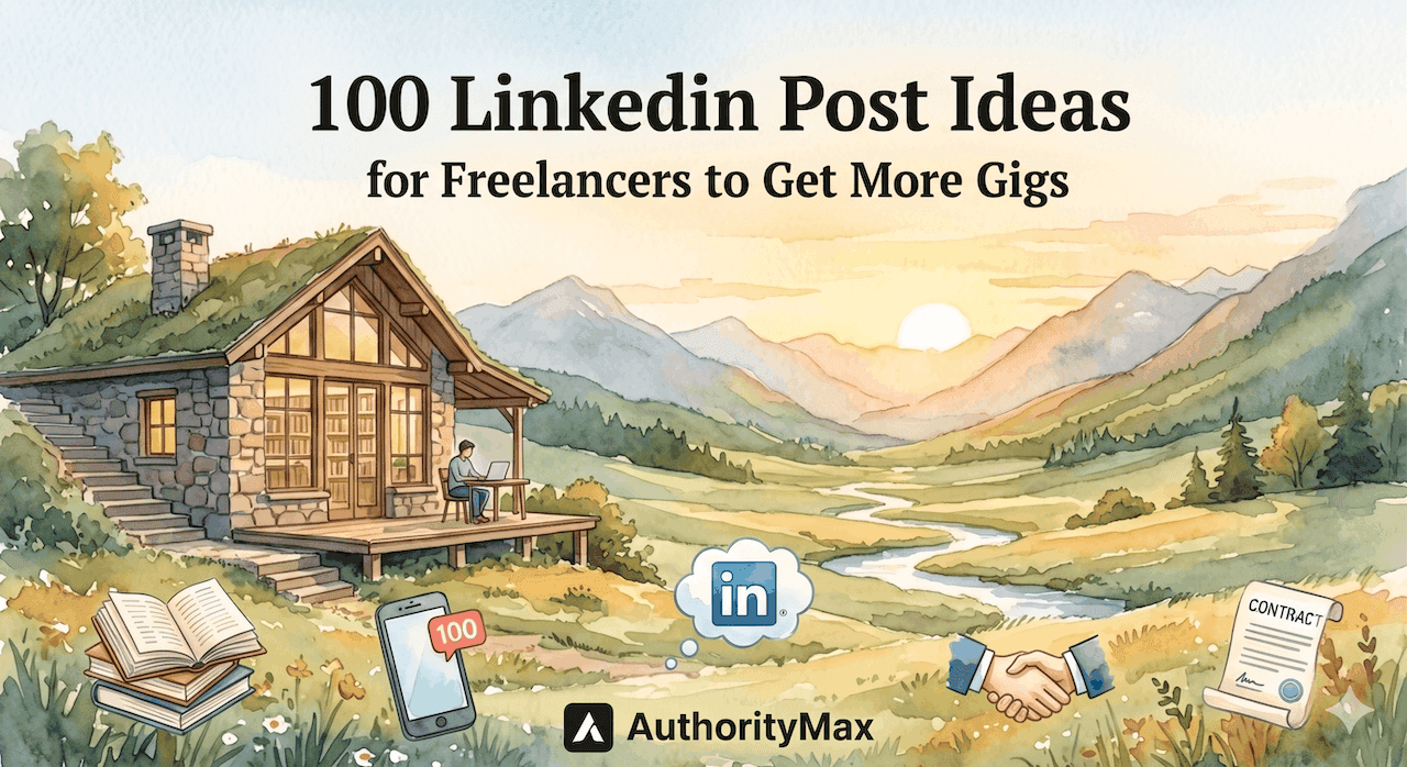 100 Linkedin Post Ideas for Freelancers to Get More Gigs